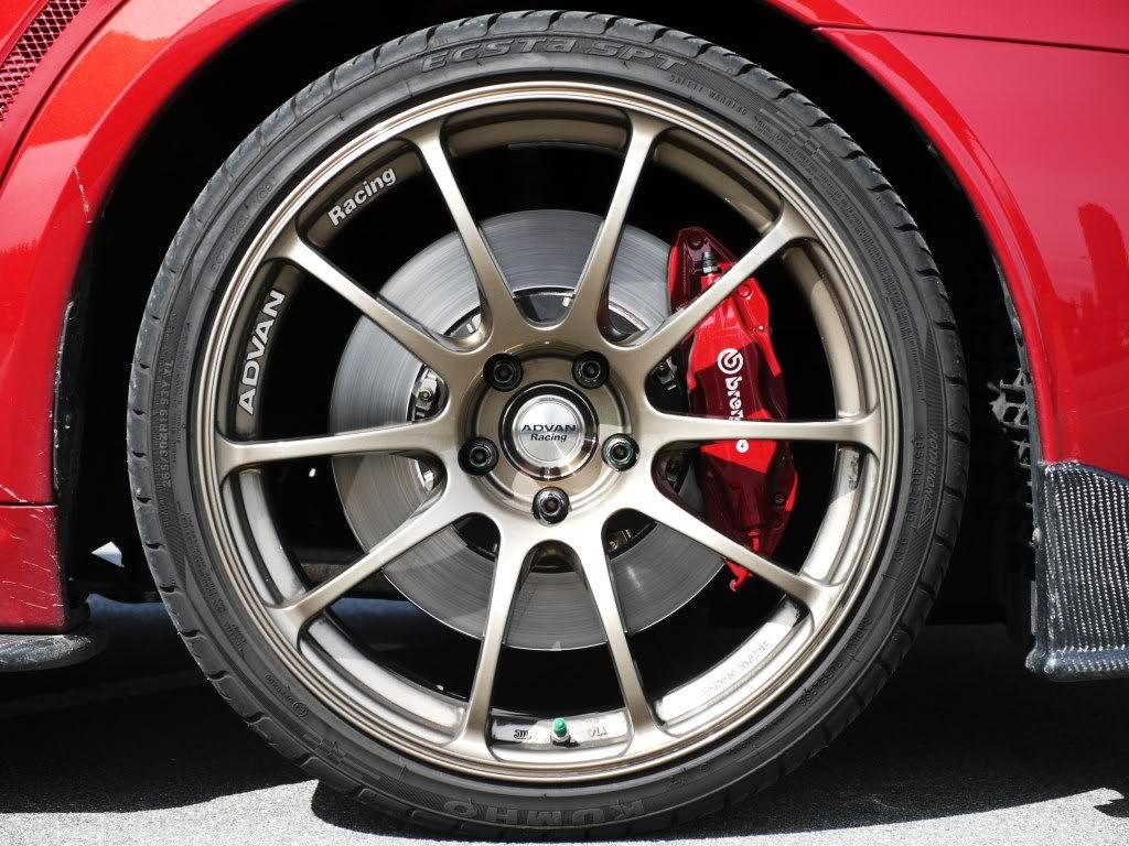 New addition Advan center caps (highrise)